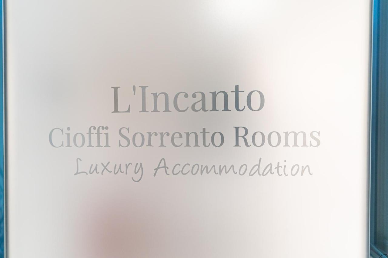 L'Incanto Di Cioffi Rooms Sorrento Kültér fotó